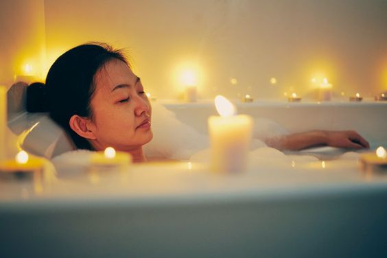 tắm bồn thư giãn