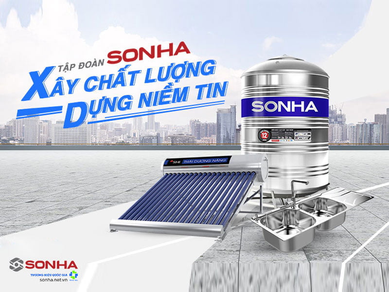 các sản phẩm của thương hiệu sơn hà