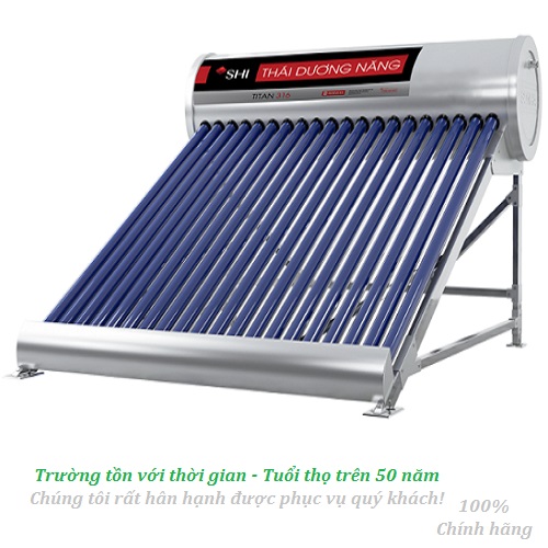 Máy nước nóng NLMT Titan Sơn Hà