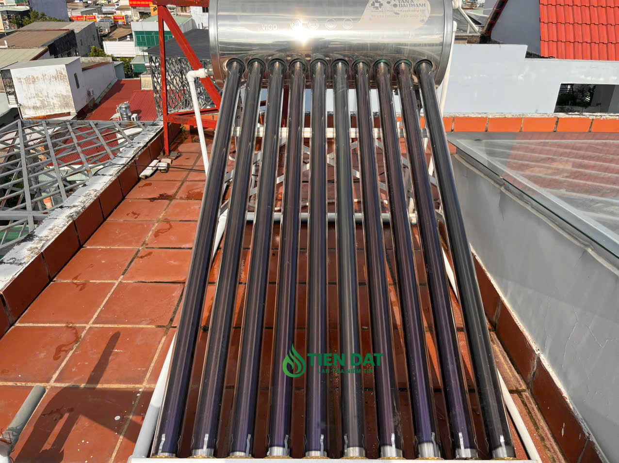 Công trình thực tế thay ống thủy tinh Công trình thực tế thay ống thủy tinh