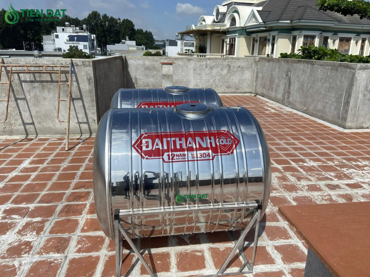 dịch vụ kéo bồn nước inox dịch vụ kéo bồn nước inox