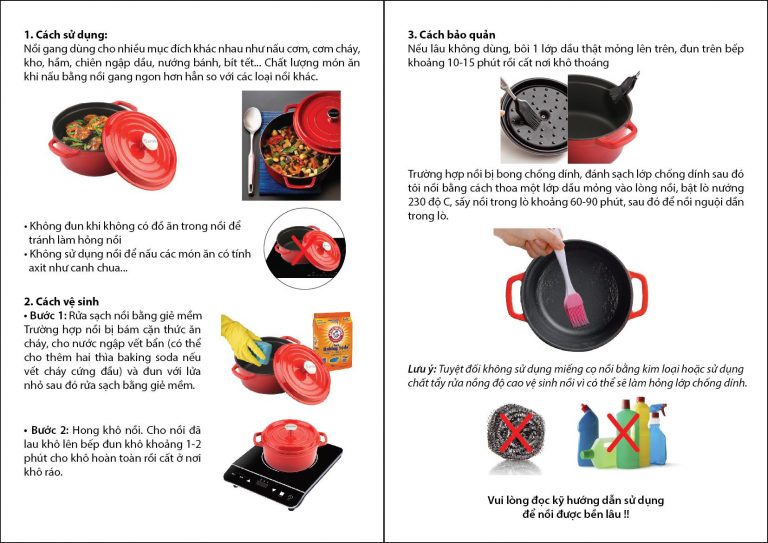 Bộ nồi gang Đức tráng men RK202224 Bộ nồi gang Đức tráng men RK202224