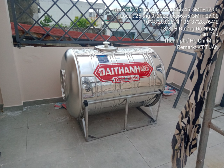 bồn chứa nước Đại Thành bồn chứa nước Đại Thành