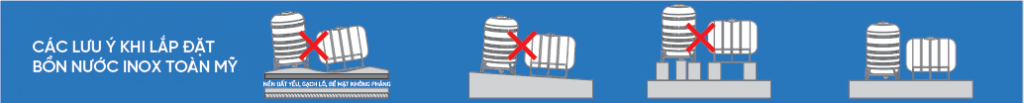Bồn inox Trường Tuyền đứng