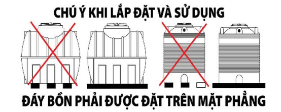 Bồn nhựa Toàn Mỹ đứng 2000L Bồn nhựa Toàn Mỹ đứng 2000L