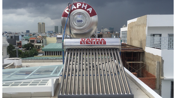 Bồn nước inox Dapha nội địa 5000L nằm Bồn nước inox Dapha nội địa 5000L nằm