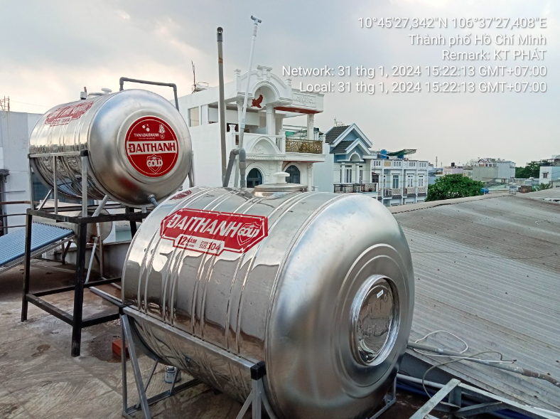 Bồn nước inox Đại Thành Bồn nước inox Đại Thành