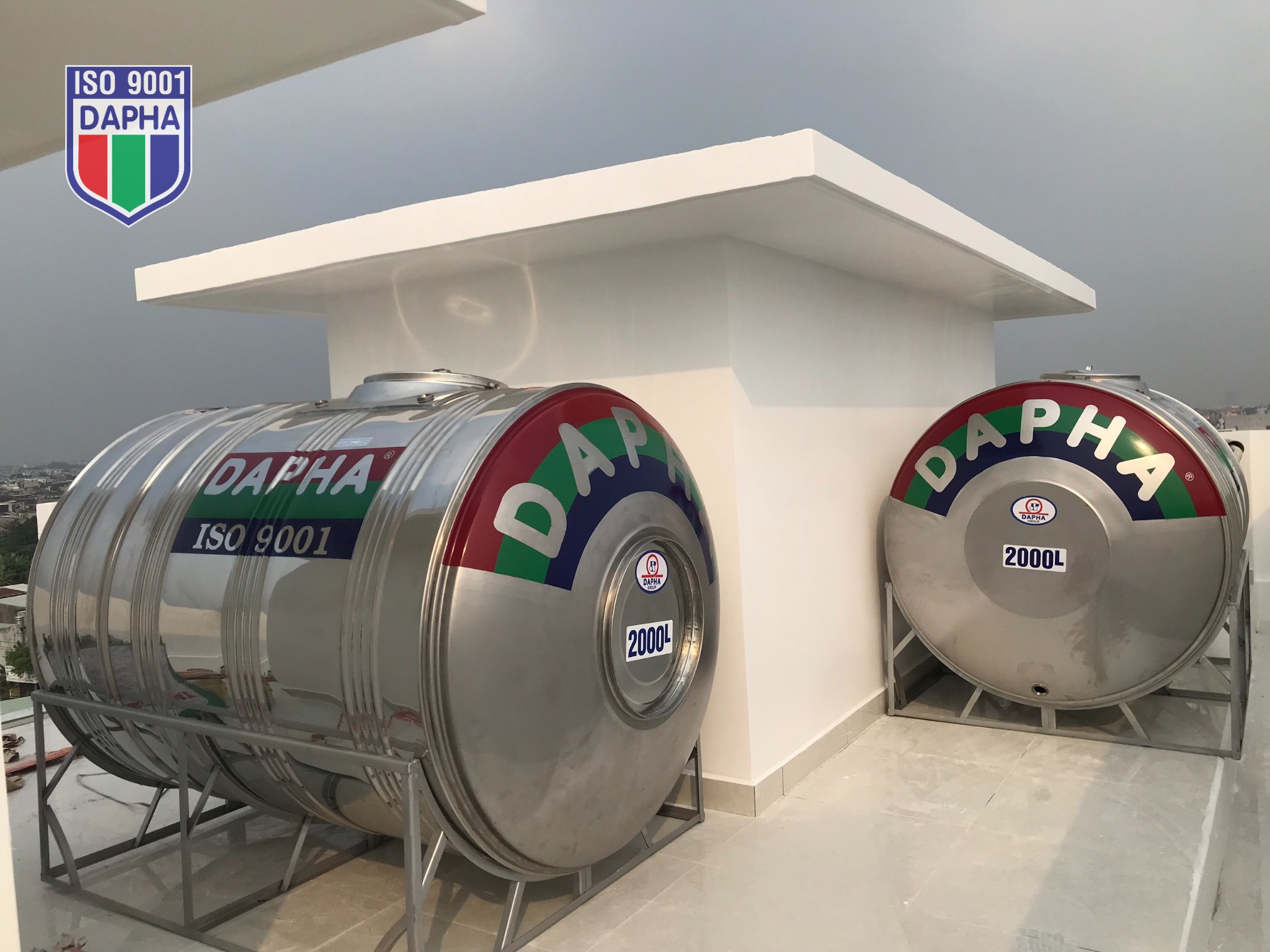 Bồn nước inox Dapha Bồn nước inox Dapha