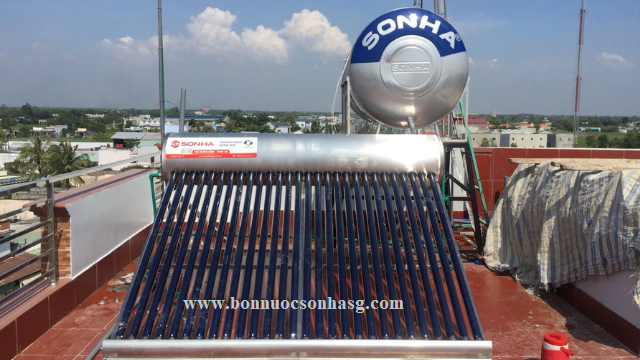 Bồn nước inox Sơn Hà 500L nằm Bồn nước inox Sơn Hà 500L nằm