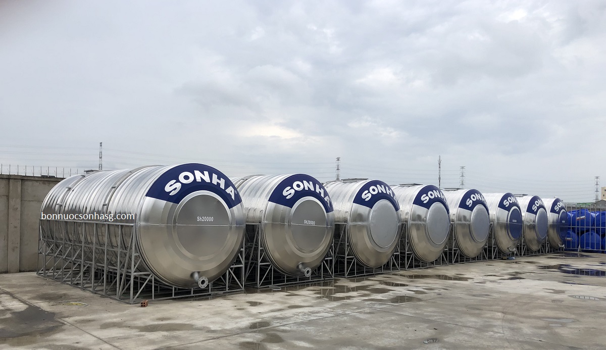 Bồn nước inox Sơn Hà Bồn nước inox Sơn Hà