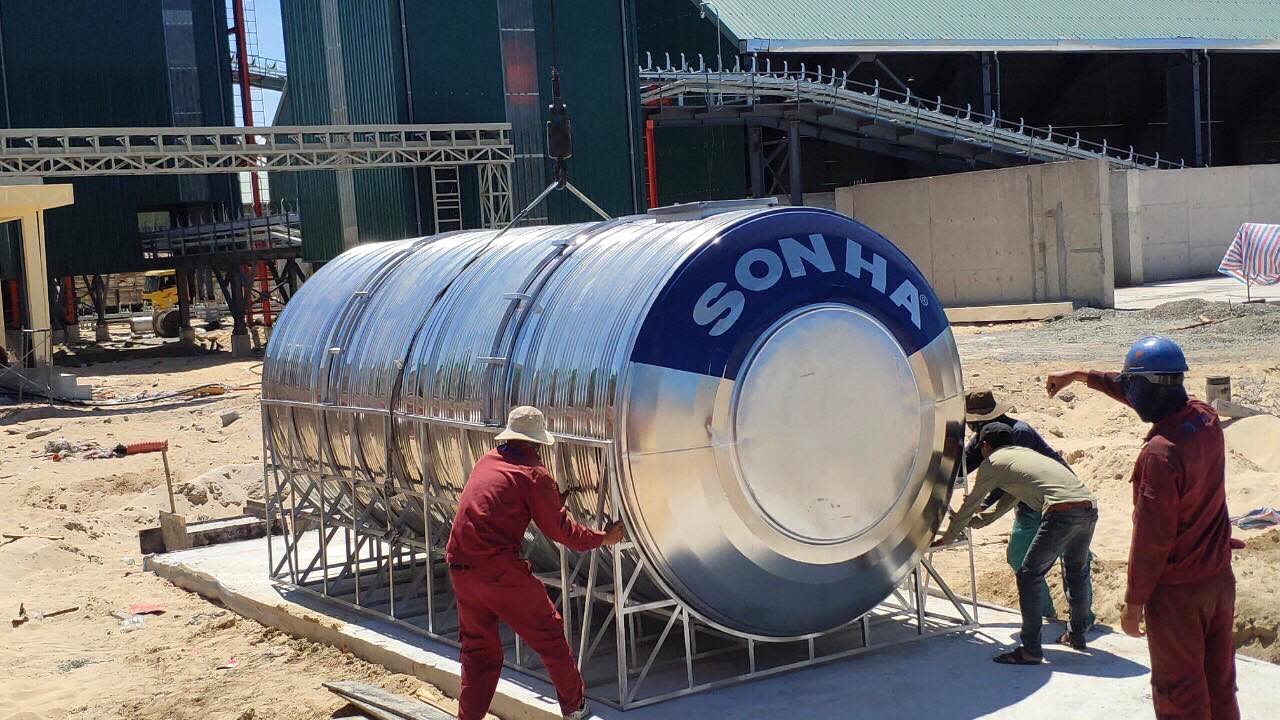 Bồn nước inox Sơn Hà Bồn nước inox Sơn Hà