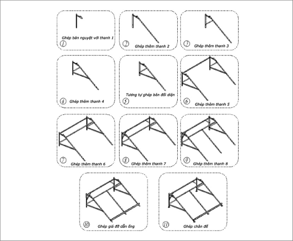lắp đặt chân máy nước nóng