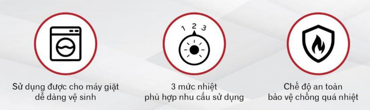 Chăn đệm điện nhung REB-60SG Chăn đệm điện nhung REB-60SG