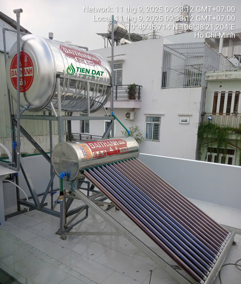 Công trình giao lắp đặt trọn bộ bồn nước và máy NLMT Đại Thành Gold Công trình giao lắp đặt trọn bộ bồn nước và máy NLMT Đại Thành Gold