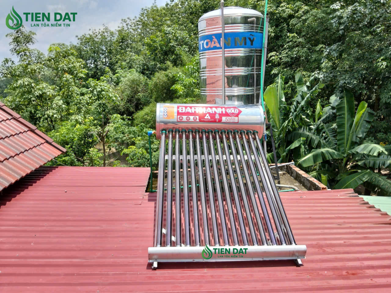 Công trình lắp đặt máy NLMT Đại Thành Gold 160L Công trình lắp đặt máy NLMT Đại Thành Gold 160L