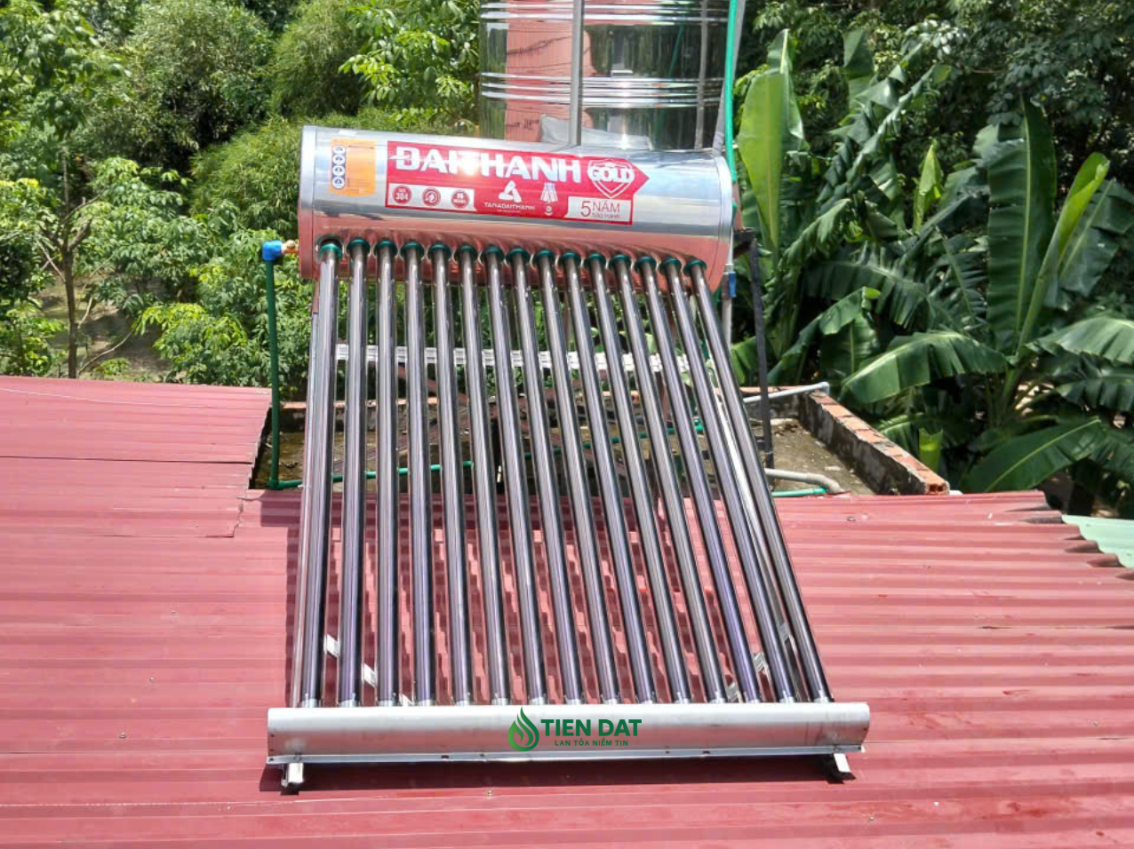 Công trình lắp đặt máy NLMT Đại Thành Gold 160L Công trình lắp đặt máy NLMT Đại Thành Gold 160L