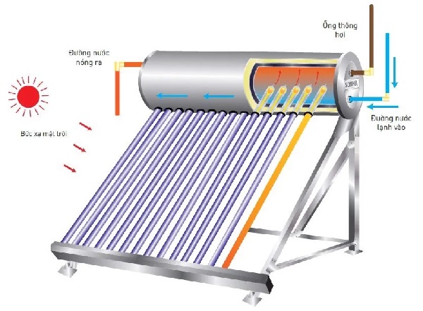 đặc điểm máy thái dương ống dầu