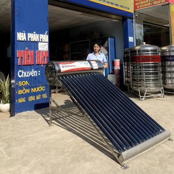 mua máy nước nóng năng lượng mặt trời ống dầu