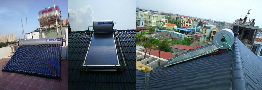 Máy nước năng lượng mặt trời cần có ánh nắng mặt trời để làm nóng nước