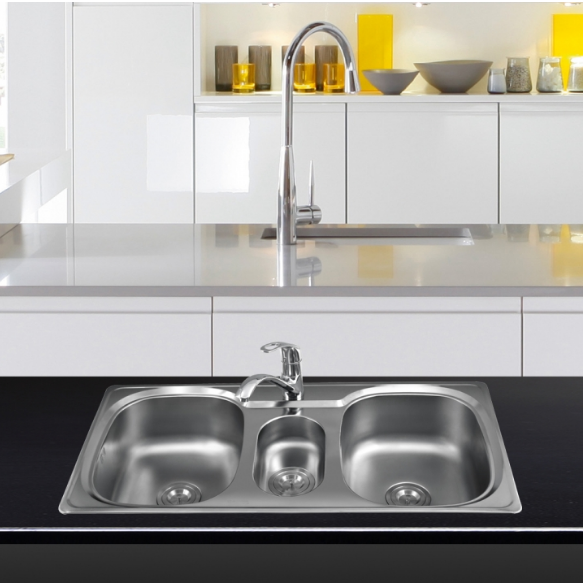 Chậu rửa inox Sơn Hà SH-3H-1000