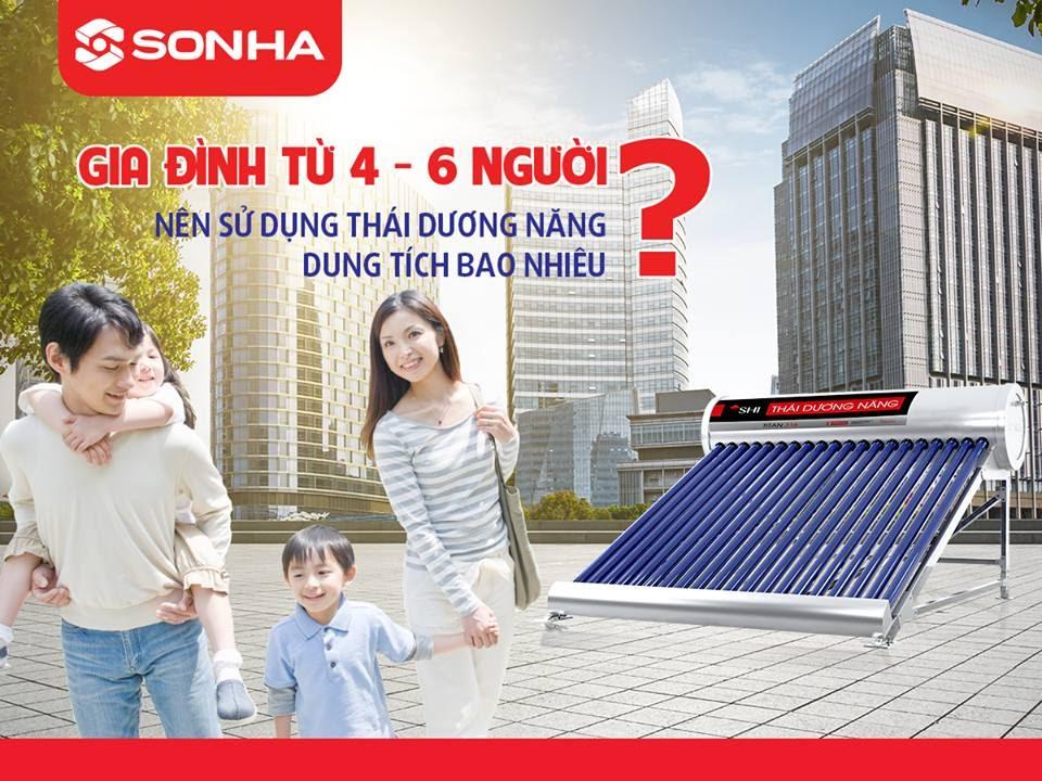 Việc chọn lựa mua máy nước nóng năng lượng mặt trời cần dựa trên nhu cầu sử dụng của gia đình