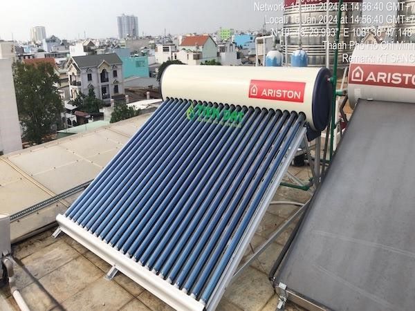 Bạn biết gì về kích thước máy nước nóng năng lượng mặt trời?