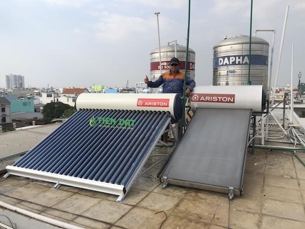 Máy nước nóng năng lượng mặt trời có nhiều dung tích để bạn dễ dàng chọn theo nhu cầu sử dụng thực tế.