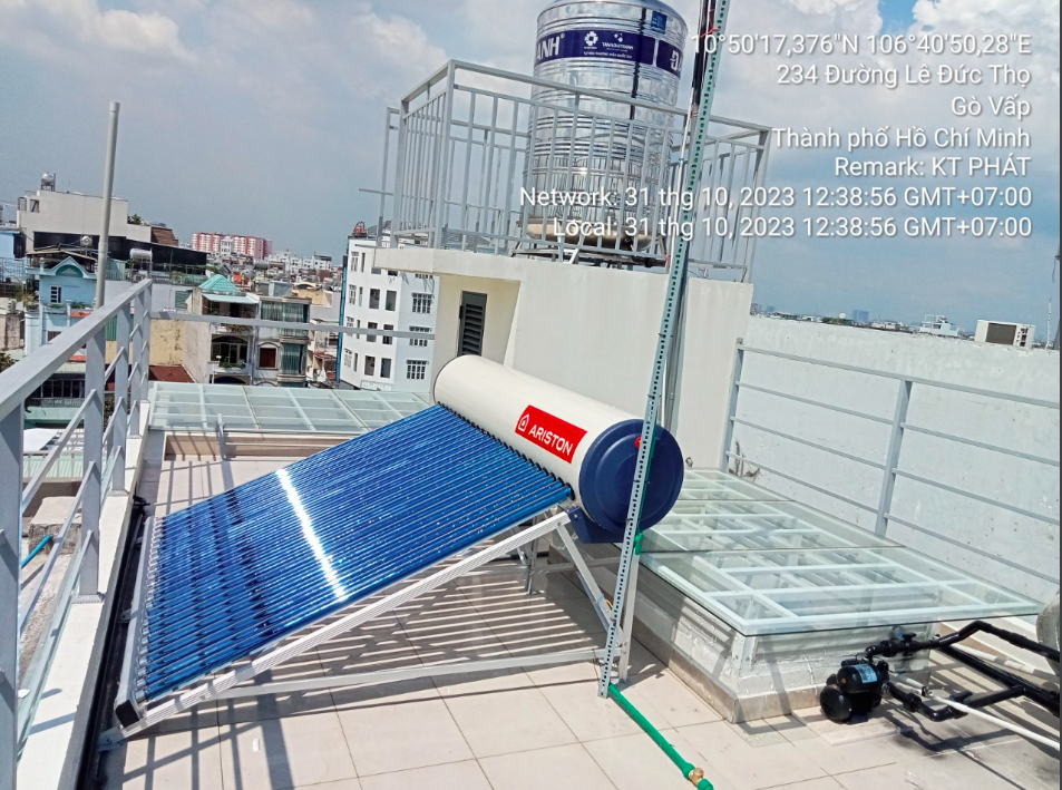 Máy năng lượng mặt trời Ariston Máy năng lượng mặt trời Ariston