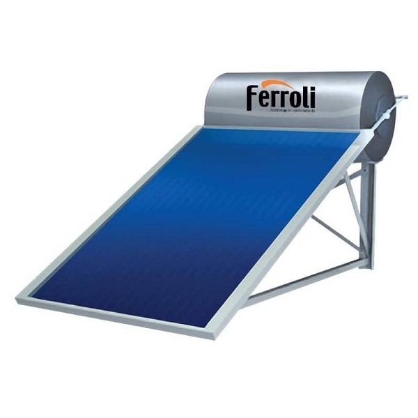 Máy năng lượng mặt trời Ferroli dạng tấm 150L Tiêu chuẩn Ý
