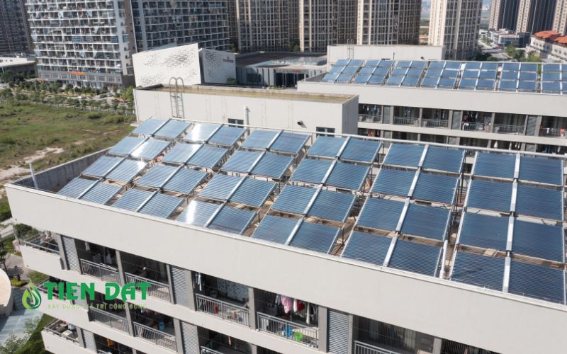 máy nước nóng năng lượng mặt trời tấm phẳng công nghiệp