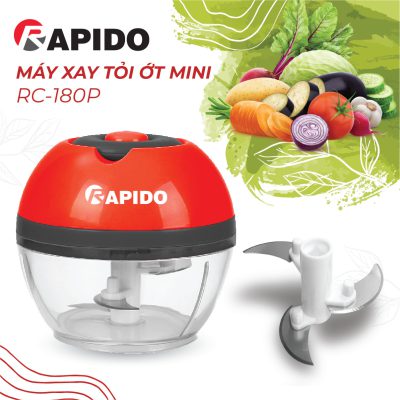 Máy xay tỏi ớt đa năng RC-180P Máy xay tỏi ớt đa năng RC-180P