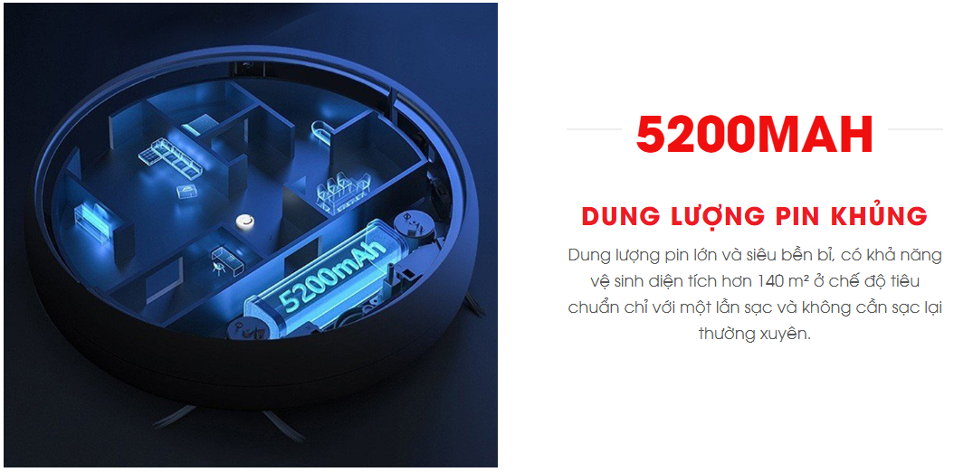 Robot hút bụi lau nhà Hecquyn Extra Robot hút bụi lau nhà Hecquyn Extra