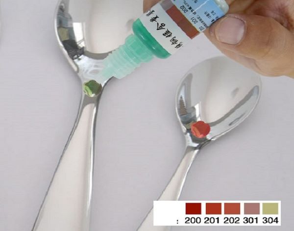 Nhận biết bằng axit