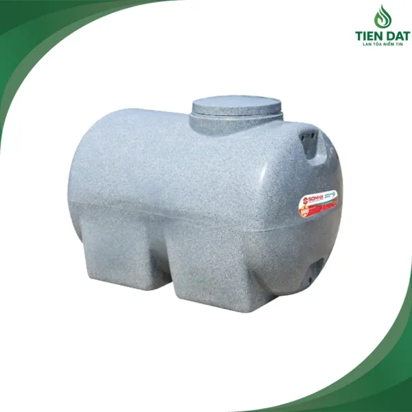 Bồn nhựa Sơn Hà Vân đá 500L nằm