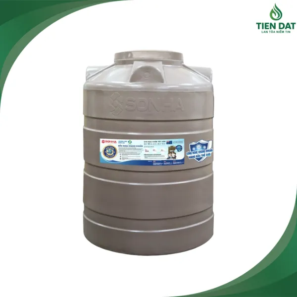 Bồn nhựa kháng khuẩn Sơn Hà 300L đứng