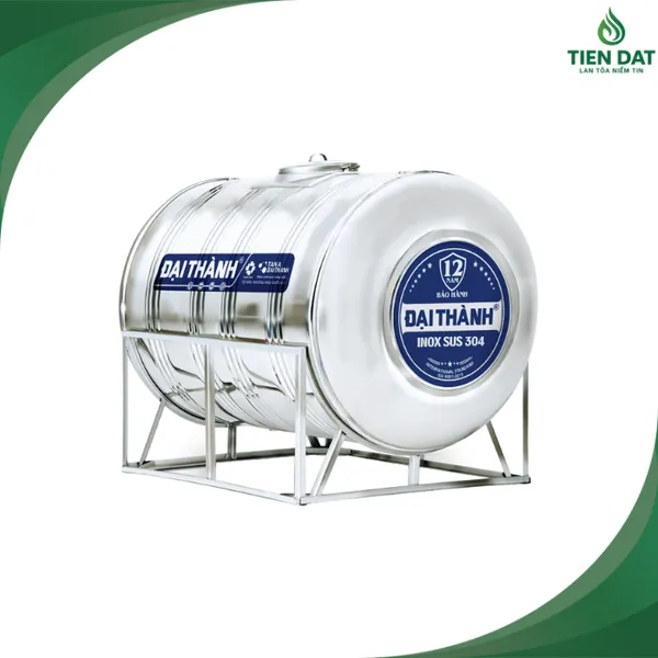 Bồn nước inox Đại Thành 4000L nằm