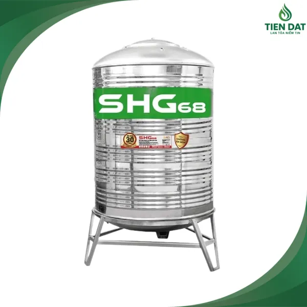 Bồn nước inox Sơn Hà 68 500L đứng