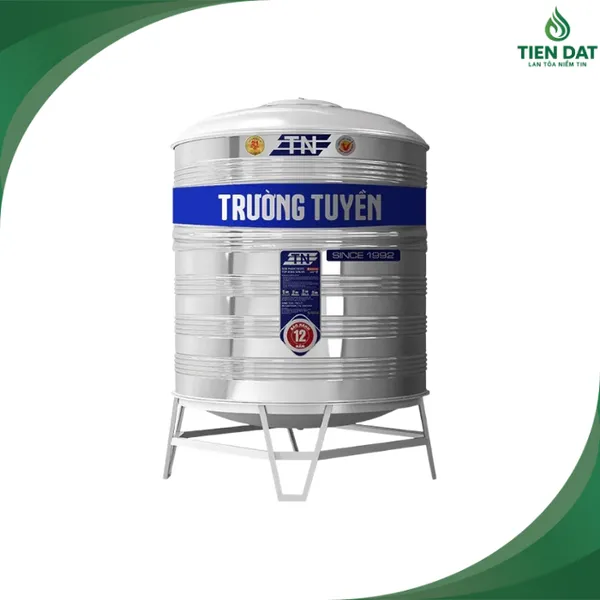 Bồn inox Trường Tuyền 2500L đứng 