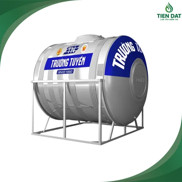 Bồn inox Trường Tuyền 2500L nằm
