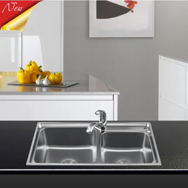 Chậu rửa inox Sơn Hà S80DX