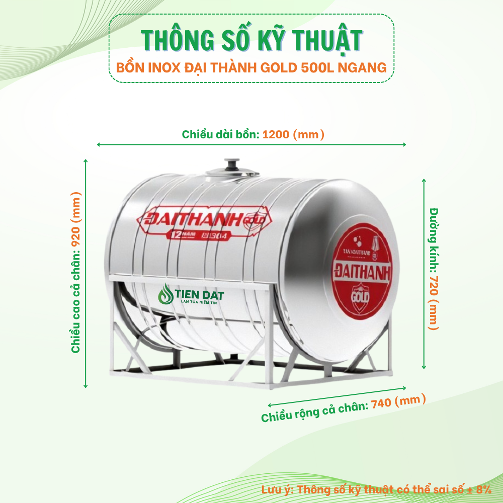 Video review bồn inox Đại Thành Gold 500L Video review bồn inox Đại Thành Gold 500L