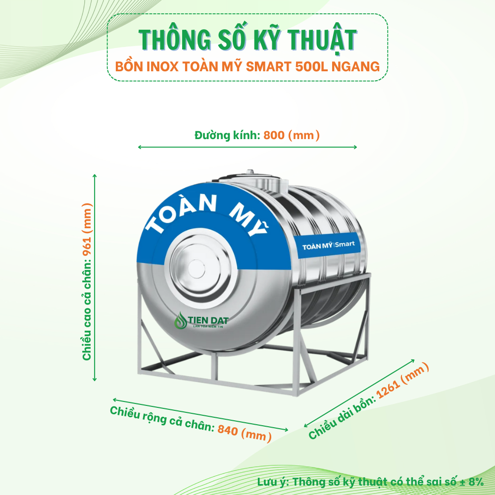 Video review bồn inox Toàn Mỹ 500L Video review bồn inox Toàn Mỹ 500L