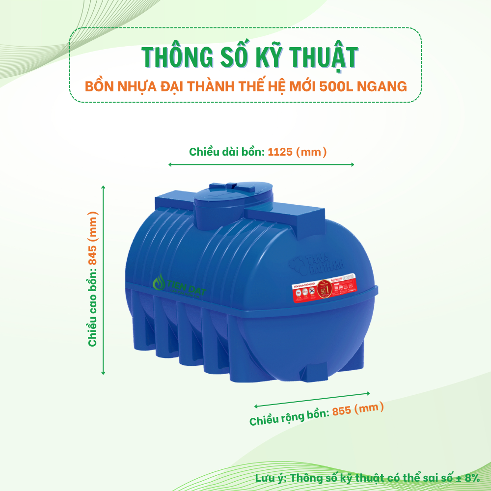 Video review Bồn nhua Đại Thành Thế hệ mới 500L Video review Bồn nhua Đại Thành Thế hệ mới 500L