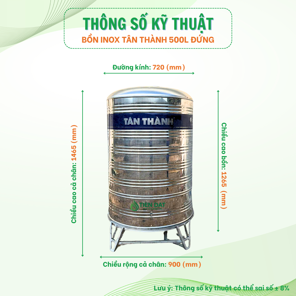 Video review bồn inox Tân Thành 500L Video review bồn inox Tân Thành 500L