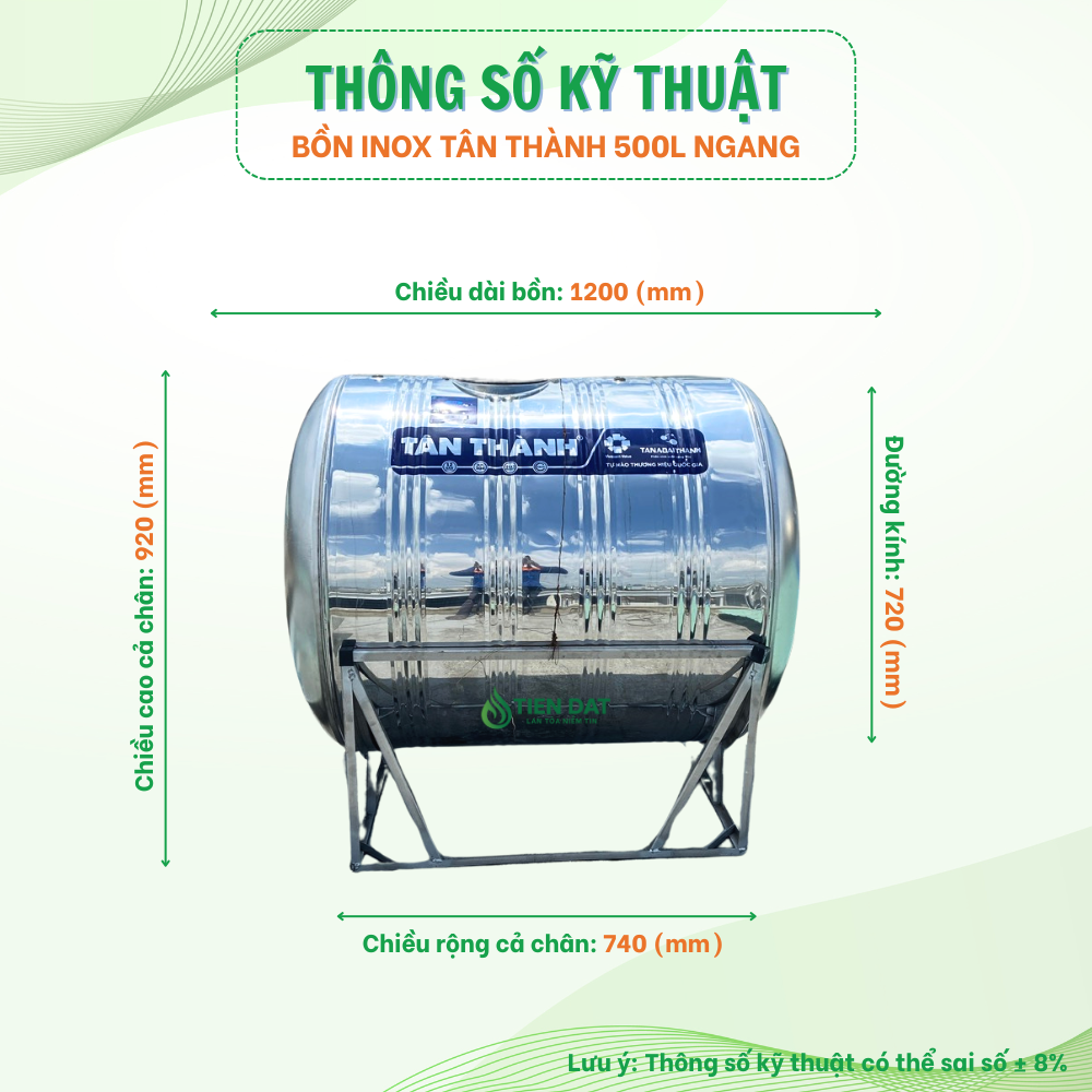 Video review bồn inox Tân Thành 500L Video review bồn inox Tân Thành 500L