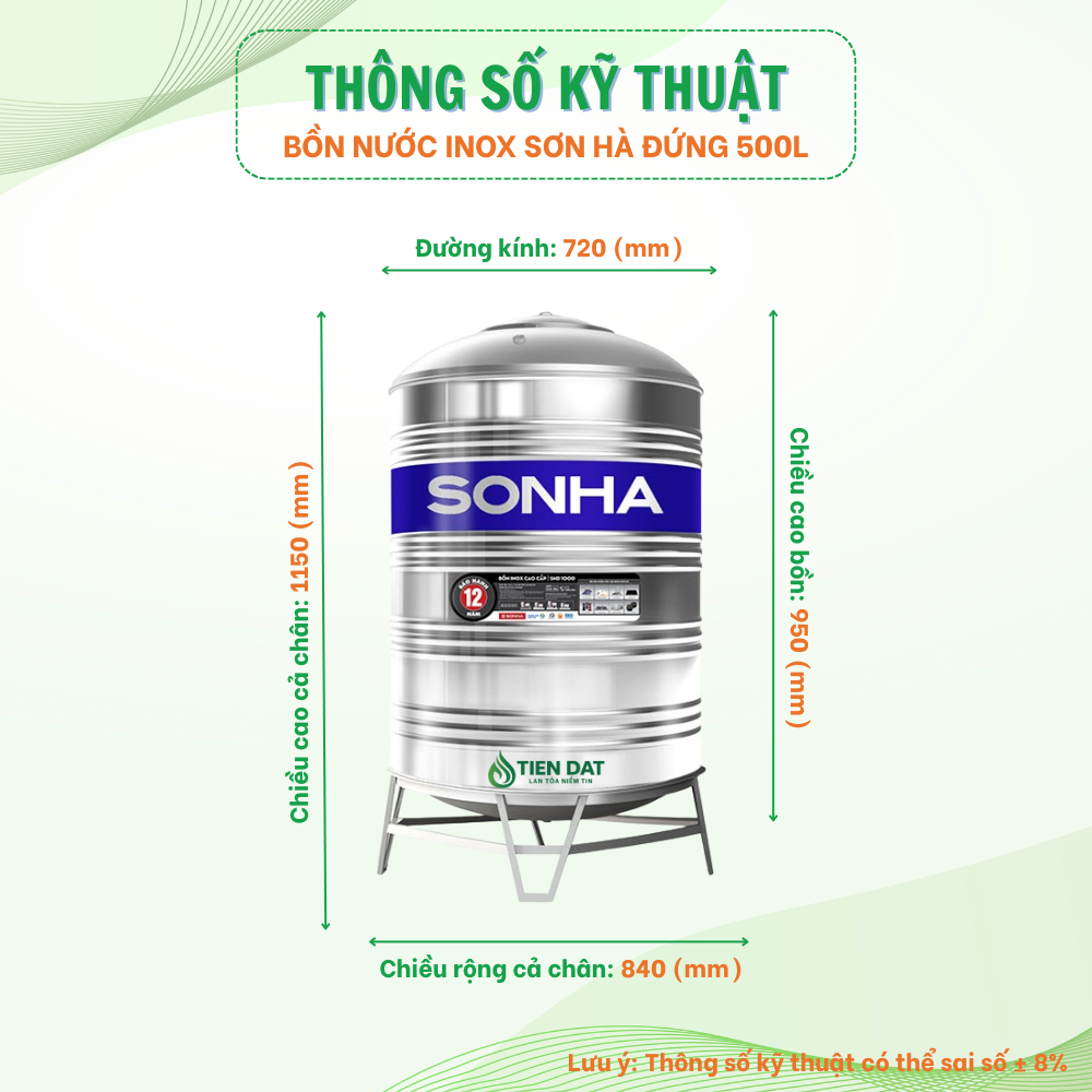 Video review bồn inox Sơn Hà 500L Video review bồn inox Sơn Hà 500L