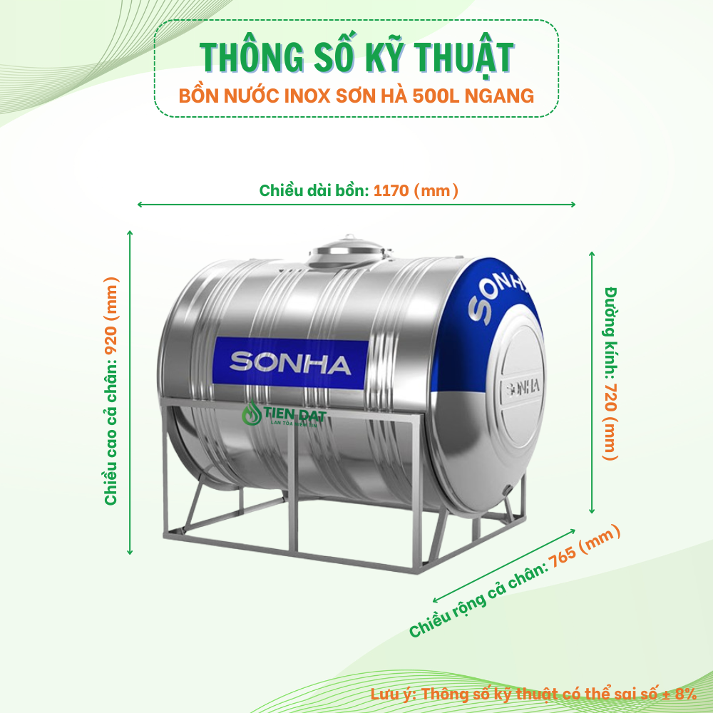 Video review bồn inox Sơn Hà 500L Video review bồn inox Sơn Hà 500L