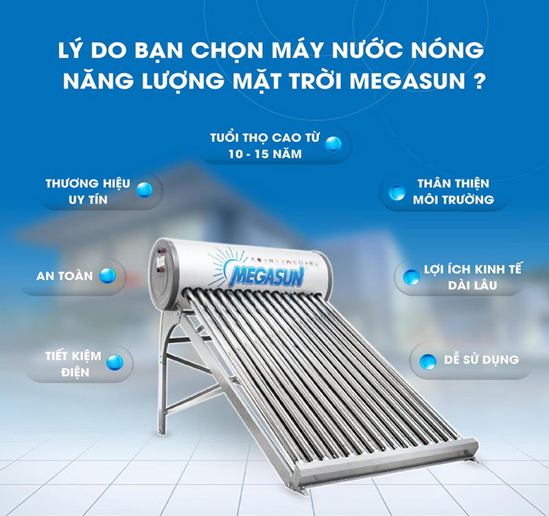 Máy nước nóng Megasun Máy nước nóng Megasun