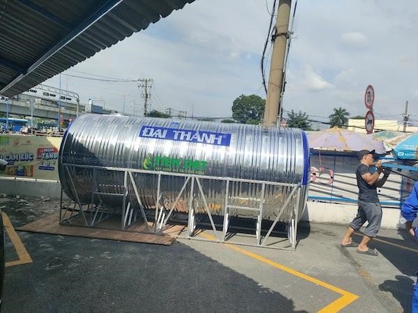 Phân phối chính hãng bồn inox Tiến Đạt với chất lượng uy tín hàng đầu