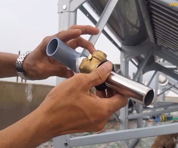 khóa đường nước máy